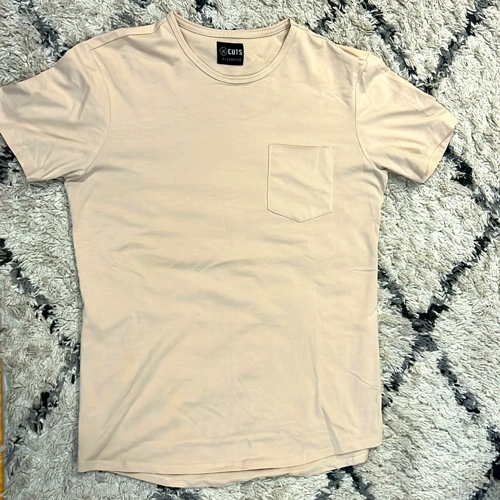 Cuts Elongated short sleeve - tan/beige